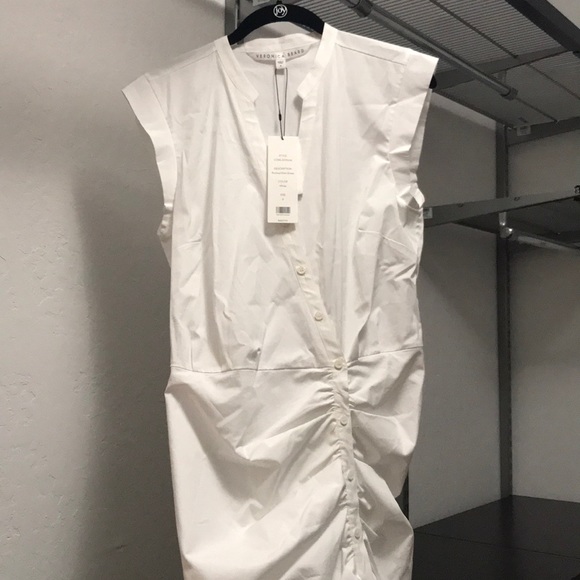 veronica beard white dress